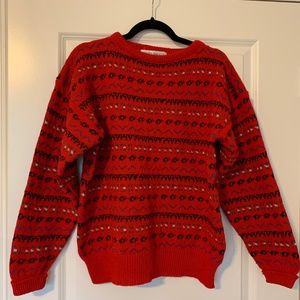Vintage 100% Wool Sweater